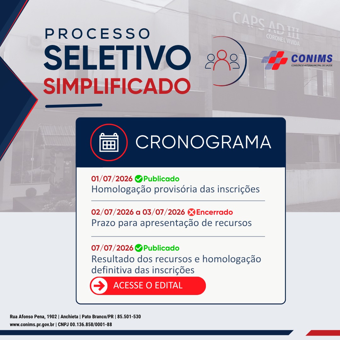 HOMOLOGAÇÃO DEFINITIVA
