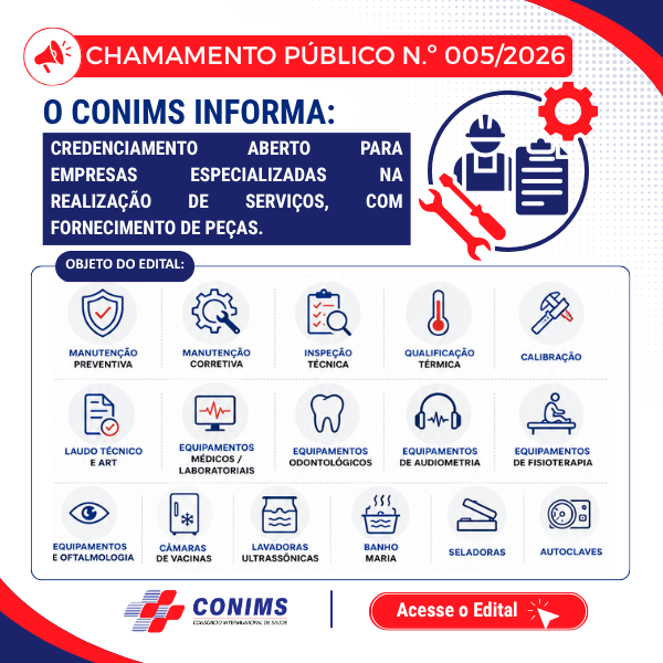CHAMAMENTO PÚBLICO N.º 005/2026