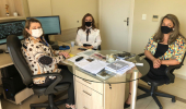 DEPUTADA FEDERAL LEANDRE DAL PONTE VISITA O CONIMS