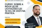 EMPREGADOS PÚBLICOS PARTICIPAM DE CURSO SOBRE NOVA LEI DE LICITAÇÕES 