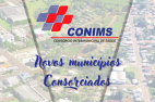TRÊS NOVOS MUNICÍPIOS CONSORCIADOS