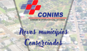 TRÊS NOVOS MUNICÍPIOS CONSORCIADOS
