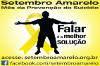 Setembro Amarelo - Mês da Prevenção do Suicídio